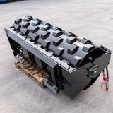 Heavy Duty Skid Steer Loader 1.5m Compactor Wheel Asphalt Roller Attachment Compatible for Bobcat USA STOCK