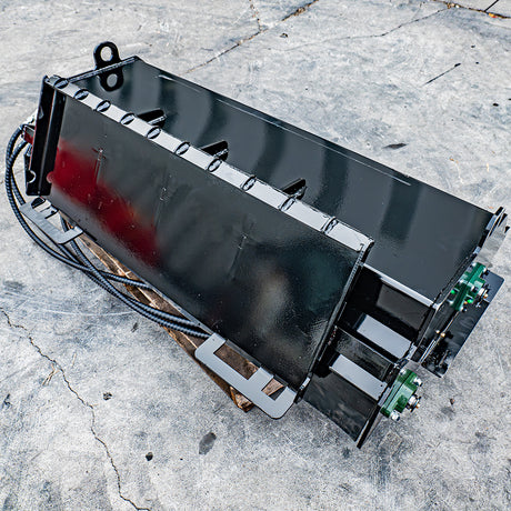 MMS 72'' Hydraulic Flail Mower Attachment for Bobcat Skid Steer Loader Universal Mounting Coupler