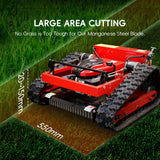 Remote Control Lawn Mower MS550 Gasoline Mower for Garden Wasteland