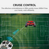 Remote Control Lawn Mower MS550 Gasoline Mower for Garden Wasteland