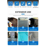 MMS 14KW Pneumatic Spray Machine 220V Foam Spraying Polyurea & Polyurethane Coating Sprayer for Waterproofing and Insulation Projects A25