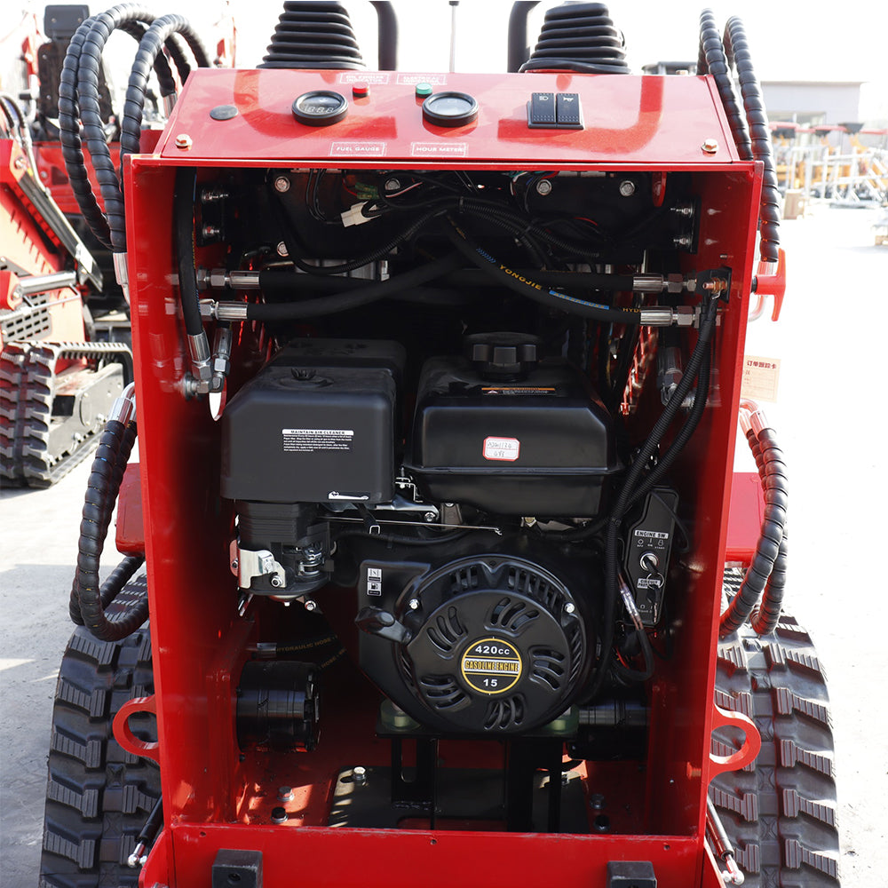 Mini Skid Steer MS320T Track Loader Gasoline Engine