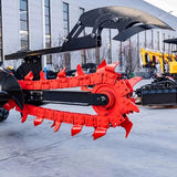 Hydraulic Trencher Attachment for Mini Skid Steer Loader