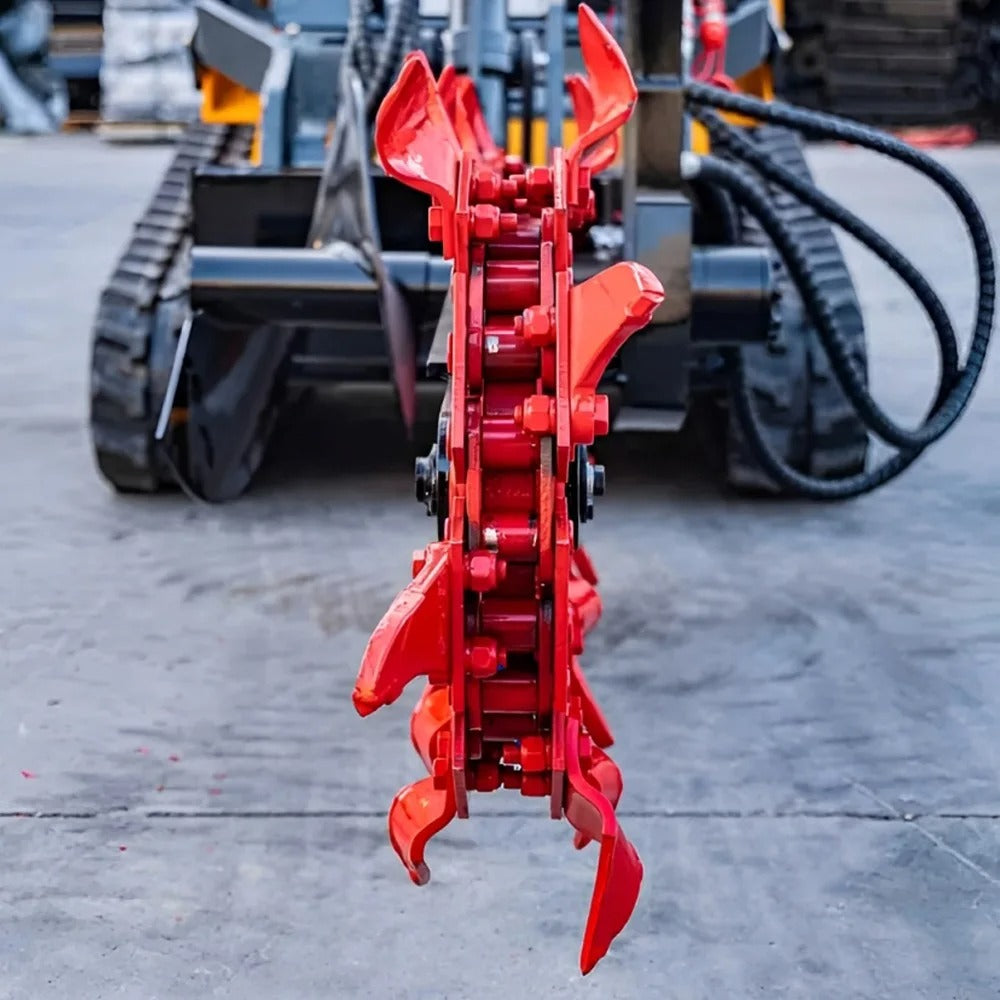 Hydraulic Trencher Attachment for Mini Skid Steer Loader